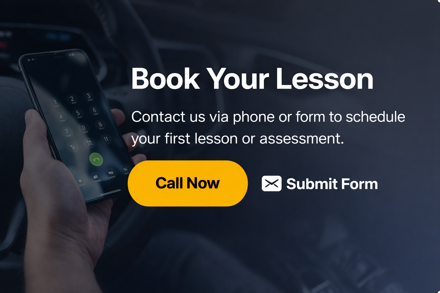 Book Driving Lesson